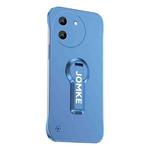 For vivo Y200i Baking Varnish 360 Rotate Holder No Frame PC Phone Case(Blue)