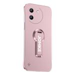 For vivo Y200i Baking Varnish 360 Rotate Holder No Frame PC Phone Case(Pink)