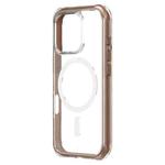 For iPhone 16 Pro Max ZGA Colorful Airbag Magsafe PC Hybrid TPU Phone Case(Gold)