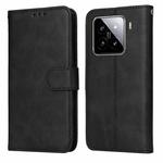 For Xiaomi 15 Classic Calf Texture Flip Leather Phone Case(Black)
