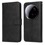For Xiaomi 15 Ultra Classic Calf Texture Flip Leather Phone Case(Black)