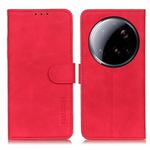 For Xiaomi 15 Ultra KHAZNEH Retro Texture Flip Leather Phone Case(Red)