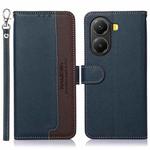For Xiaomi Poco X7 Pro KHAZNEH Litchi Texture Leather RFID Phone Case(Blue)