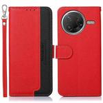 For Xiaomi Poco F7 Pro / F7 Ultra KHAZNEH Litchi Texture Leather RFID Phone Case(Red)
