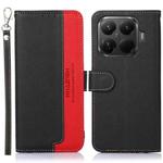 For Xiaomi 15T Pro 5G KHAZNEH Litchi Texture Leather RFID Phone Case(Black)