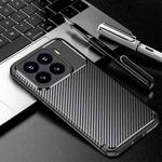 For Xiaomi 15 Carbon Fiber Texture Shockproof TPU Phone Case(Black)