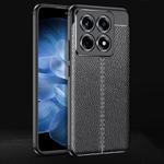 For Xiaomi 14T Litchi Texture Shockproof TPU Phone Case(Black)