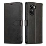 For Xiaomi Poco X7 Pro LC.IMEEKE Calf Texture Leather Phone Case(Black)