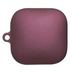 For Redmi Buds 6 Active Edition Solid Color Hard PC Frosted Bluetooth Earphone Protective Case(Wine Red)