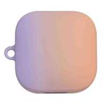 For Redmi Buds 6 Active Edition Gradient Hard PC Frosted Bluetooth Earphone Protective Case(Purple Orange)