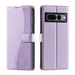 For Google Pixel 7 Pro Voltage Ultra-thin Dot Leather Phone Case(Purple)