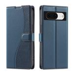 For Google Pixel 8 Voltage Ultra-thin Dot Leather Phone Case(Blue)