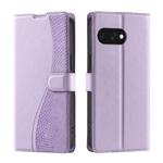 For Google Pixel 9a Voltage Ultra-thin Dot Leather Phone Case(Purple)
