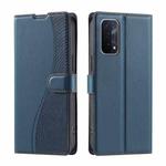 For OPPO A93 5G / A74 5G / A54 5G Voltage Ultra-thin Dot Leather Phone Case(Blue)