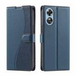 For OPPO A98 5G / F23 5G India Voltage Ultra-thin Dot Leather Phone Case(Blue)