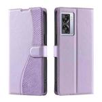 For Realme Narzo 50 5G Voltage Ultra-thin Dot Leather Phone Case(Purple)