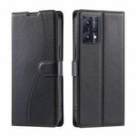 For Realme 9 5G EU / V25 / 9 Pro Voltage Ultra-thin Dot Leather Phone Case(Black)