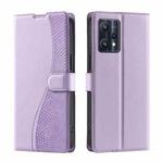 For Realme 9 4G / 9 Pro+ Voltage Ultra-thin Dot Leather Phone Case(Purple)