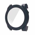 For Garmin Fenix 8 AMOLED  / 8 MIP 51mm Tempered Glass Film Integrated PC Watch Protective Case(Midnight Blue)