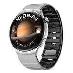 22mm Universal Magnetic Silicone Watch Band(Light Grey Black)