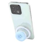 Button Magnetic Air Bag Phone Holder(Light Blue)