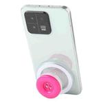 Button Magnetic Air Bag Phone Holder(Rose Red)