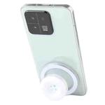 Button Magnetic Air Bag Phone Holder(White)