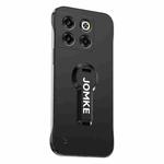 For OnePlus Ace Pro Baking Varnish 360 Rotate Holder No Frame PC Phone Case(Black)