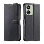 For Xiaomi Poco M6 5G / C65 Global Voltage Ultra-thin Dot Leather Phone Case(Black)