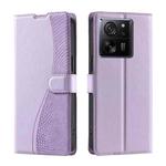 For Xiaomi 13T / 13T Pro Voltage Ultra-thin Dot Leather Phone Case(Purple)