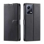 For Xiaomi Poco X5 5G Voltage Ultra-thin Dot Leather Phone Case(Black)