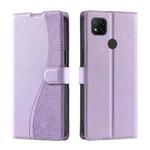 For Xiaomi Poco C31 / Redmi 9C Voltage Ultra-thin Dot Leather Phone Case(Purple)