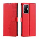 For Xiaomi Mi 11T / 11T Pro Voltage Ultra-thin Dot Leather Phone Case(Red)