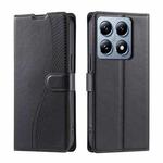 For Xiaomi 14T Voltage Ultra-thin Dot Leather Phone Case(Black)