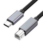 USB-C / Type-C to USB-B BM Printer MIDI Keyboard Adapter Cable, Length:1.8m