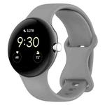 For Google Pixel Watch 3 45mm Official Silicone Watch Band(Grey)