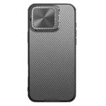 For iPhone 16 Pro Max NILLKIN CamShield Prop Translucent PC Phone Case(Black)