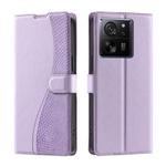 For Redmi K60 Ultra Voltage Ultra-thin Dot Leather Phone Case(Purple)