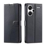 For Redmi Note 13 Pro+ 5G Voltage Ultra-thin Dot Leather Phone Case(Black)