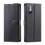 For Redmi Note 10 5G / 10T 5G Voltage Ultra-thin Dot Leather Phone Case(Black)