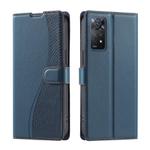 For Redmi Note 12 Pro 4G / 11 Pro 5G Global Voltage Ultra-thin Dot Leather Phone Case(Blue)