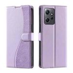 For Redmi Note 12 4G Global Voltage Ultra-thin Dot Leather Phone Case(Purple)