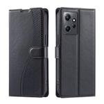 For Redmi Note 12 4G Global Voltage Ultra-thin Dot Leather Phone Case(Black)