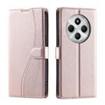 For Redmi 14C 4G / 14R 5G Global Voltage Ultra-thin Dot Leather Phone Case(Rose Gold)