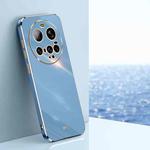 For Xiaomi 15 Ultra XINLI Straight Edge 6D Electroplate TPU Phone Case(Celestial Blue)