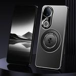 For vivo S20 Rotating Holder Frosted Metal Phone Case(Black)