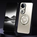 For vivo S20 Rotating Holder Frosted Metal Phone Case(Titanium)