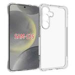 For Samsung Galaxy S25 5G Shockproof Non-slip Thickening TPU Phone Case(Transparent)