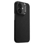 For iPhone 16 Benks Classic Kevlar 600D Fiber MagSafe Phone Case(Black)