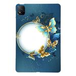 For Infinix Xpad Color Painting Pattern Smart Tablet TPU Case(Butterfly Circle)